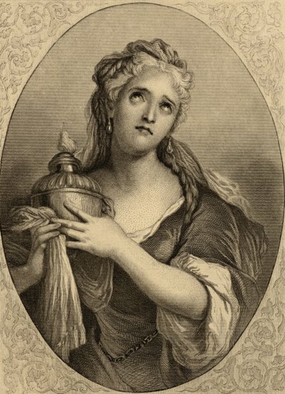 Adrienne Lecouvreur door French School